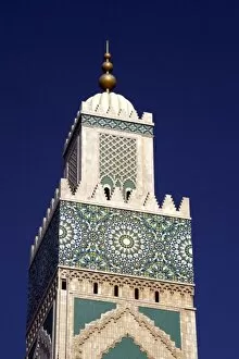 Images Dated 9th January 2007: North Africa, Morocco, Casablanca. Hassan II Mosque