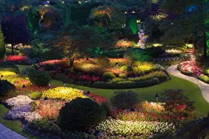 Images Dated 14th July 2009: North America; Canada; BC; Victoria; Butchard Gardens In Full Bloom