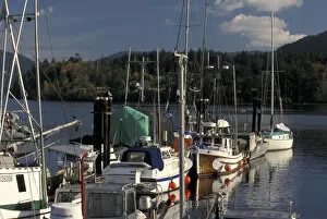 Images Dated 22nd March 2005: North America, Canada, British Columbia, Vancouver Island, Crofton Pier