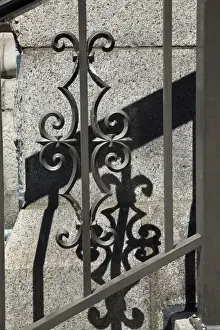 Images Dated 17th July 2009: North America; Canada; British Columbia; VictoriaParliament Building Railing and Shadows