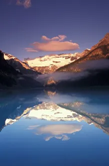 Lake Louise Prints: North America, Canada, Lake Louise morning