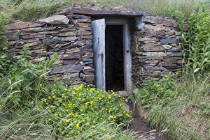 Stones Prints: North America, Canada, NL, root cellar in Elliston, the root cellar capital of the world