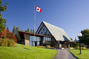 Images Dated 5th October 2007: North America, Canada, Nova Scotia, Cape Breton, Baddeck, Alexander Graham Bell Museum