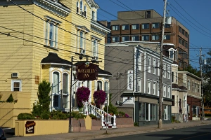 Images Dated 8th July 2009: North America, Canada, Nova Scotia, Halifax downtown streetscene