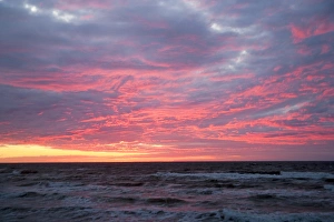 Images Dated 8th July 2009: North America, Canada, Nova Scotia, Cape Breton, Cabot Trail sunset