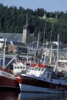 Images Dated 22nd March 2005: North America, Canada, Quebec, Gaspe Peninsula (Gaspesie), Riviere-au-Renaud
