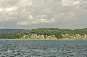 Images Dated 26th August 2007: North America, Canada, Quebec, North Shore, Tadoussac. A view from the waters of