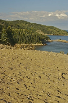 Images Dated 26th August 2007: North America, Canada, Quebec, North Shore, Tadoussac. View of Tadoussac Dunes