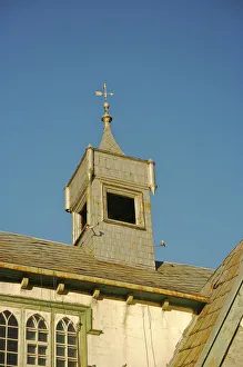 Images Dated 21st August 2007: North America, Canada, Quebec, Old Quebec City. Ornamentation on roof of former