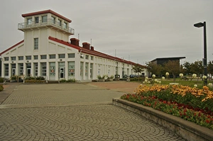 Images Dated 23rd August 2007: North America, Canada, Quebec, Saguenay, Ville de Saguenay, Chicoutimi. Cruise terminal