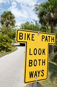 Bicycle Prints: North America, Florida, Sanibel Island