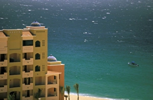 North America, Mexico, Baja Peninsula, Cabo San Lucas. Playa pedregal & Terrasol Hotel