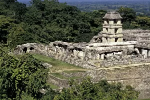 North America, Mexico, Chiapas, Palenque the palace