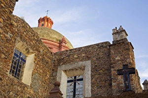 Images Dated 9th February 2006: North America, Mexico, Guanajuato state, San Miguel de Allende. The dome of Templo