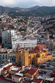 University Prints: North America, Mexico, Guanajuato State, Guanajuato, Cathedral, Univeristy (Universidad)