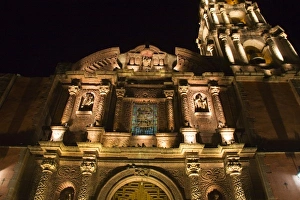 Images Dated 14th February 2006: North America, Mexico, Guanajuato state, San Miguel de Allende. This is the church