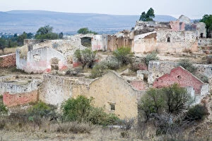 North America, Mexico, Pozos. The Ex-Hacienda Angustias from the mining era before
