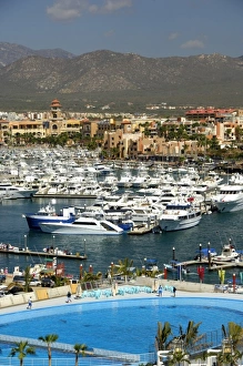 Images Dated 13th February 2007: North America, Mexico, State of Baja California Sur, Cabo San Lucas. Overview of