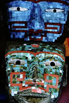 Souvenir Prints: North America - Mexico - State of Mexico - Pre-Hispanic city of Teotihuacan (elev
