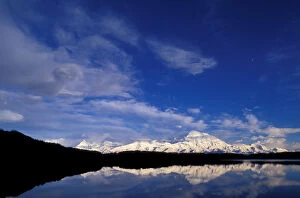 North America, USA, Alaska, Denali NP, Mt. McKinley, Reflection Pond