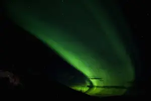 Northern Lights Prints: North America; USA; Alaska; Fairbanks; Northern Light Near China Hot Springs