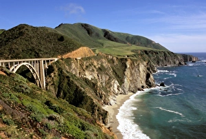 North America, USA, California, Big Sur, Garrapata State Park. Rugged coastline