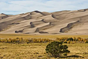 North America, USA, Colorado, Alamosa, Great Sand Dunes National Park and Preserve