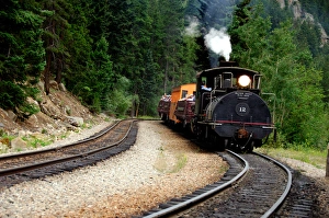 Images Dated 3rd August 2006: North America, USA, Colorado, Clear Creek County, Georgetown. The Colorado & Southern Railway