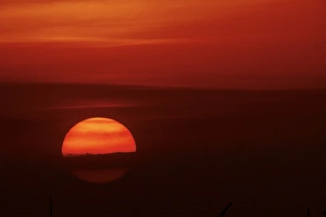 North America, USA, Florida, Sarasota, Crescent Beach, Siesta Key, Orange Ball of