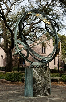 Images Dated 25th March 2010: North America, USA, Georgia, Savannah, Troupe Square on Habersham St
