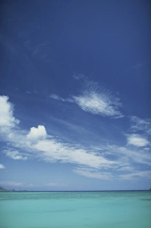Elan Sunstar Prints: North America, USA, Hawaii. Tropical ocean view
