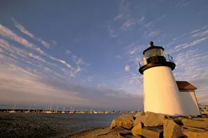 Images Dated 15th June 2011: North America, USA, Massachusetts, Nantucket Island, Nantucket Town. Brant Point