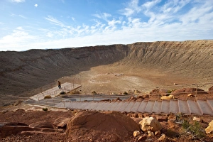 Images Dated 27th October 2009: North America, USA, Meteor Crater near Winslow, Arizona