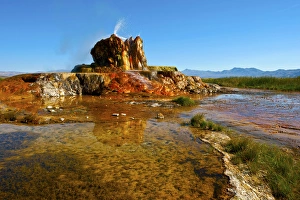 Images Dated 26th July 2014: North America, USA, Nevada, Gerlach, Fly Gerser, Black Rock Desert