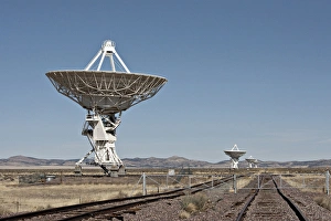 North America, USA, New Mexico, Socorro. The Very Large Array or National Radio Astronomy