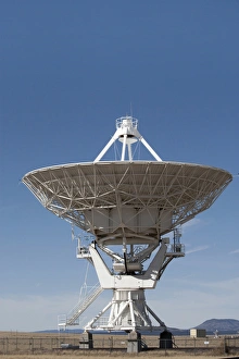Communication Prints: North America, USA, New Mexico, Socorro. One antenna of the Very Large Array or National