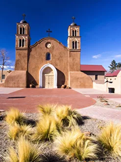 National Prints: North America; USA; New Mexico; Socorro; Mission San Miguel Socorro