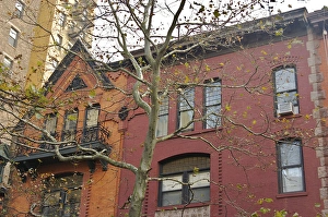 Images Dated 11th November 2006: North America, USA, New York, New York City, Brooklyn. Brick buildings in Brooklyn