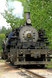 Rail Road Prints: North America, USA, South Dakota, Keystone. 1880 Train, Black Hills Central Railroad