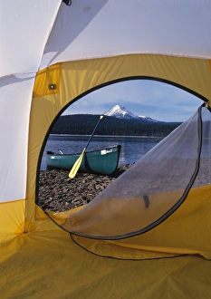 Images Dated 28th June 2005: North America, USA, southern Oregon, Mt. McLoughlin, Lake of the Woods