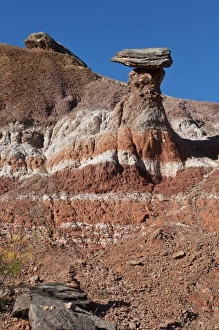 Images Dated 23rd October 2011: North America, USA, Texas, Panhandle, Hoodoo in the Quartermaster geologic formationf