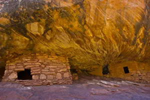 National Prints: North America, USA, Utah, Cedar Mesa, Bears Ears National Monument, Anasazi House