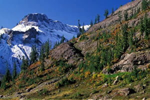 North America, USA, Washington, North Cascade Range Mt. Baker-Snoqualmie Wilderness