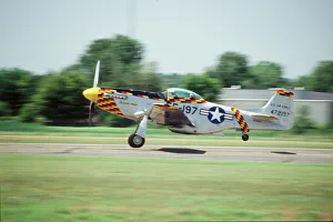 Blur Prints: North American P-51-D Mustang Fighter