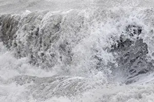 Images Dated 19th February 2015: North Atllantic coast near Vik y Myrdal during a winter storm with heavy gales. europe