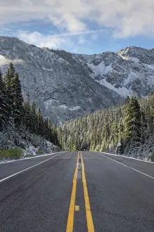 Highway Prints: North Cascades Highway at Rainy Pass, Washington State