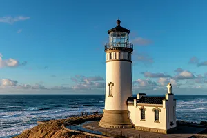 North Head Lighthouse at Cape Disappointment State Park, Washington State, USA
