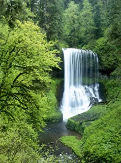 North-Middle Falls, Silver Falls State Park, Oregon