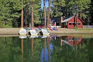 North Twin Lake Resort on Cascade Lakes National Scenic Byway Oregon