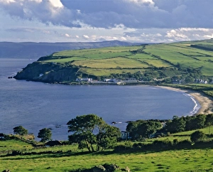 Northern Ireland, County Antrim, Torr Head. A small village near Torr Head faces